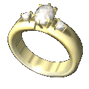 Gif animé bijoux bague